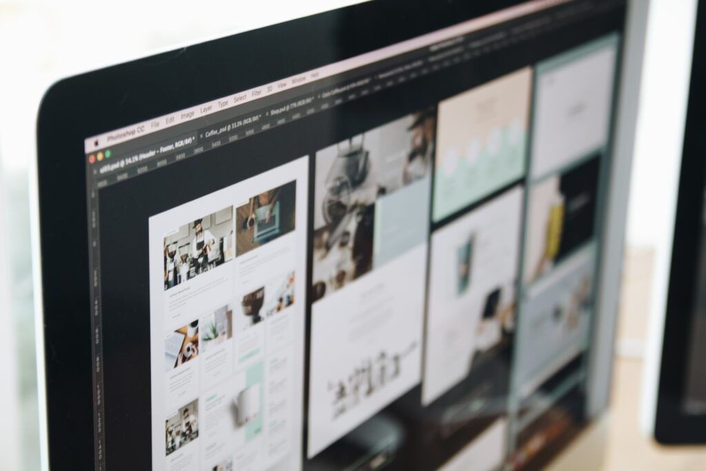 Web page development